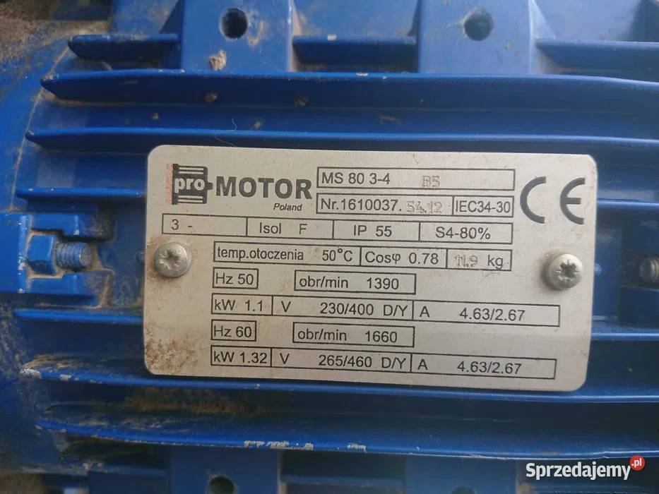 Motoreduktor NMRV 090 ślimakowo kątowy Motovario Nisko