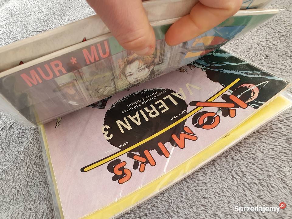 Valerian komplet 4 komiksów wydanie 1 1990 Polskie pomorskie Gdynia