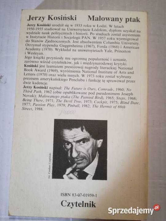 Jerzy Kosiński malowany ptak literatura piękna - proza polska sprzedam
