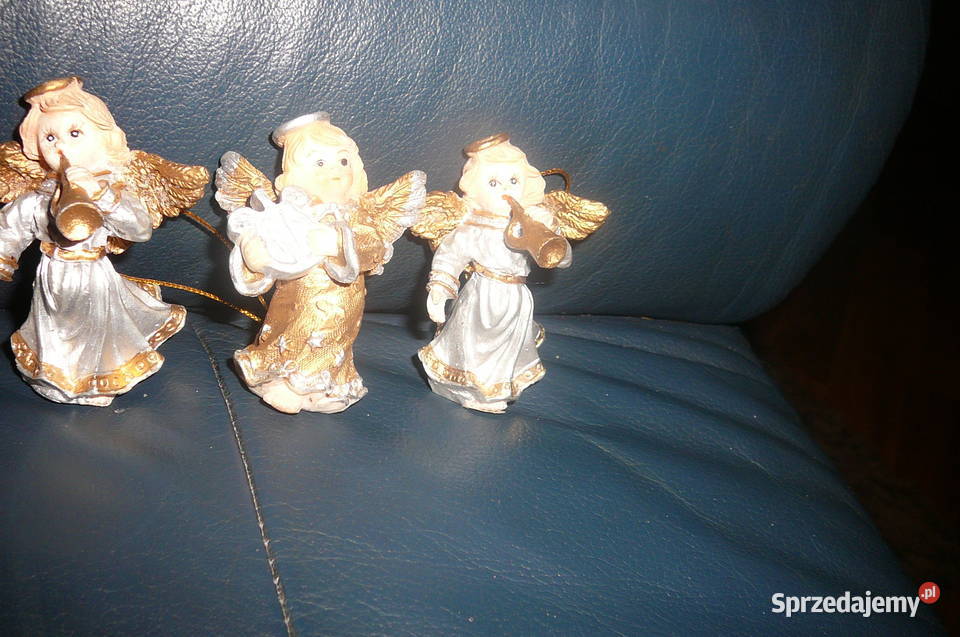 Małe aniołki z tworzywa Dekoracje i ozdoby