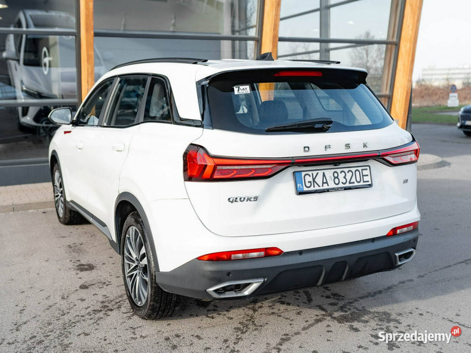 DFSK FX600 15 TGDI Prestige Szklany dach Skóra isofix Gdańsk
