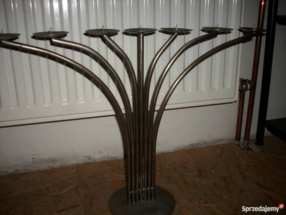 Wielki świecznik do salonuVintage Loft