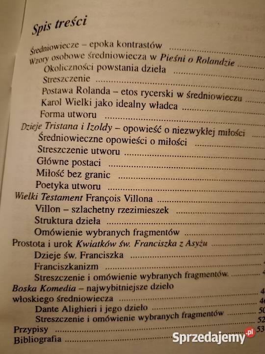 Literatura powszechna średniowiecza analizy Książki naukowe i popularnonaukowe mazowieckie Warszawa