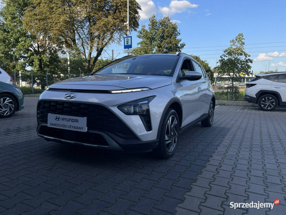 Hyundai Bayon 10TGDI 100 AT 7DCT Smart Winter nieuszkodzony Piotrków Trybunalski