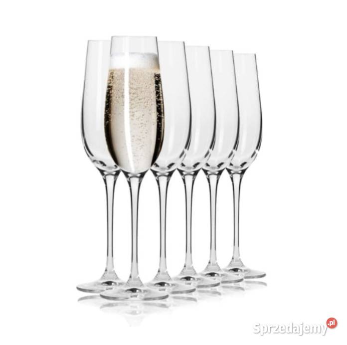 Kieliszki do szampana KROSNO 180 ml 6 Poznań