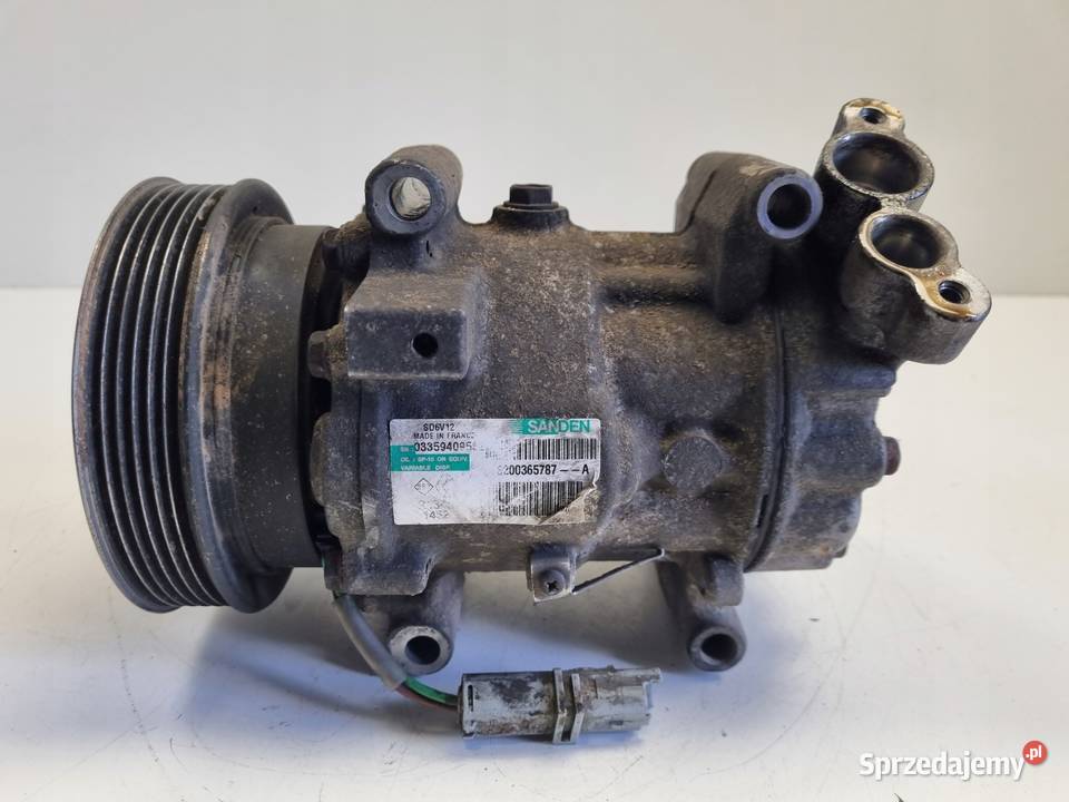 SPRĘŻARKA KLIMATYZACJI Renault Clio III 15 DCI Rudka