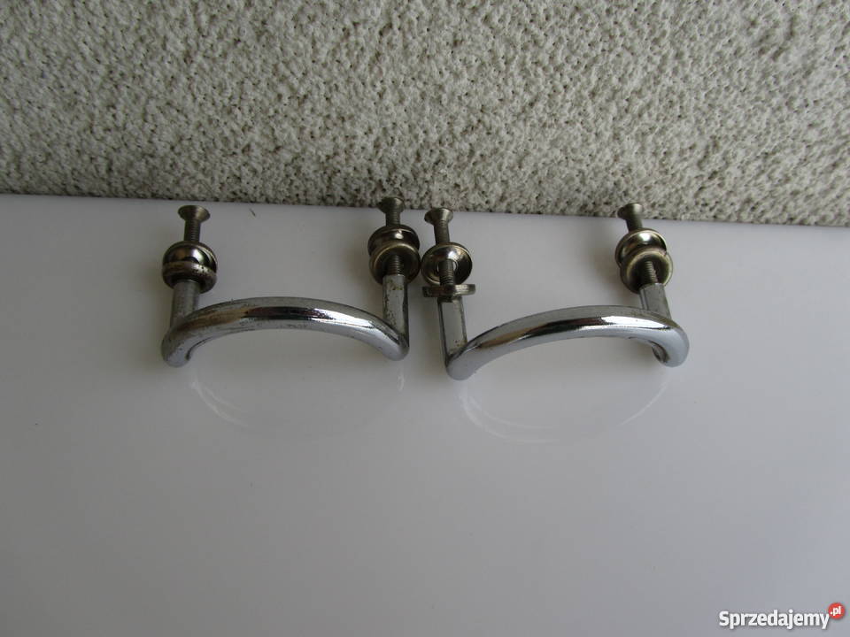 Uchwyt meblowy metalowy kpl 2 z PRLu warmińsko-mazurskie Olecko