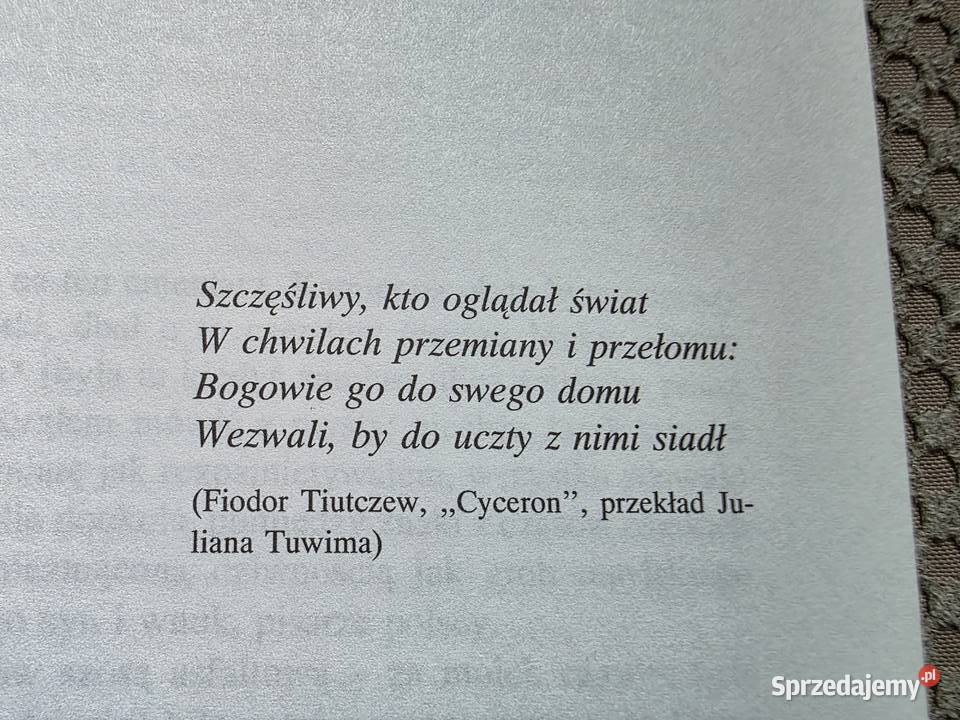 Zostało z uczty bogów Igor Newerly Proza i poezja małopolskie Kraków sprzedam