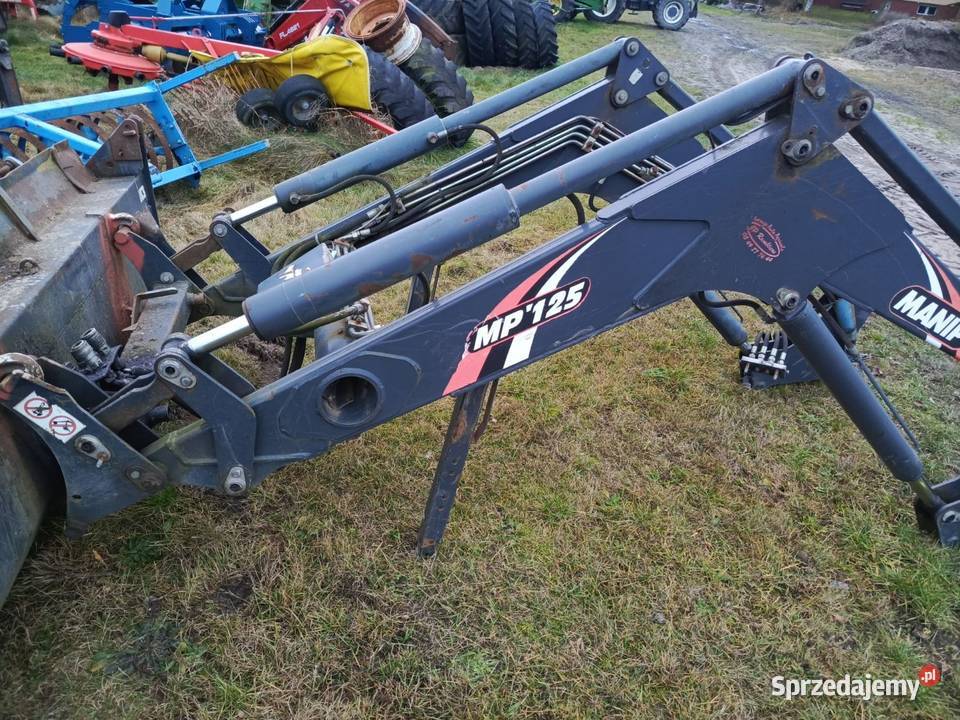 Ładowacz czołowy Manip MP 125Renault Ares 630 Łobżenica