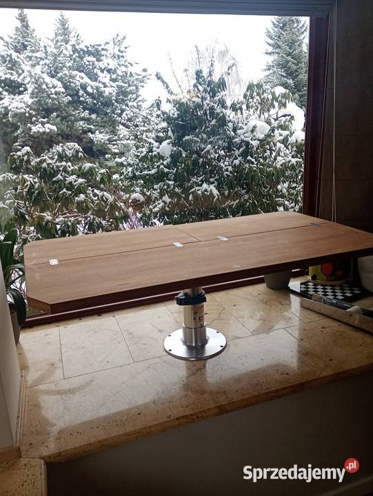 Stół na jacht z drzewa tekowego Pozostałe mazowieckie Piaseczno sprzedam
