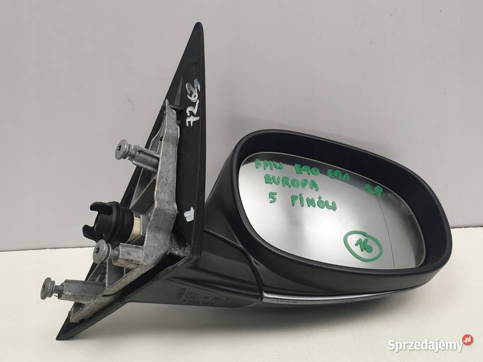 BMW E90 E91 LIFT LUSTERKO PRAWE 5 pinów EUROPA lubelskie Janów