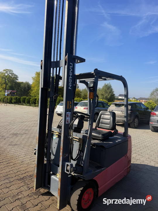 wózek widłowy elektryczny NICHIYU FBT16 1600 elektryczny łódzkie Działoszyn