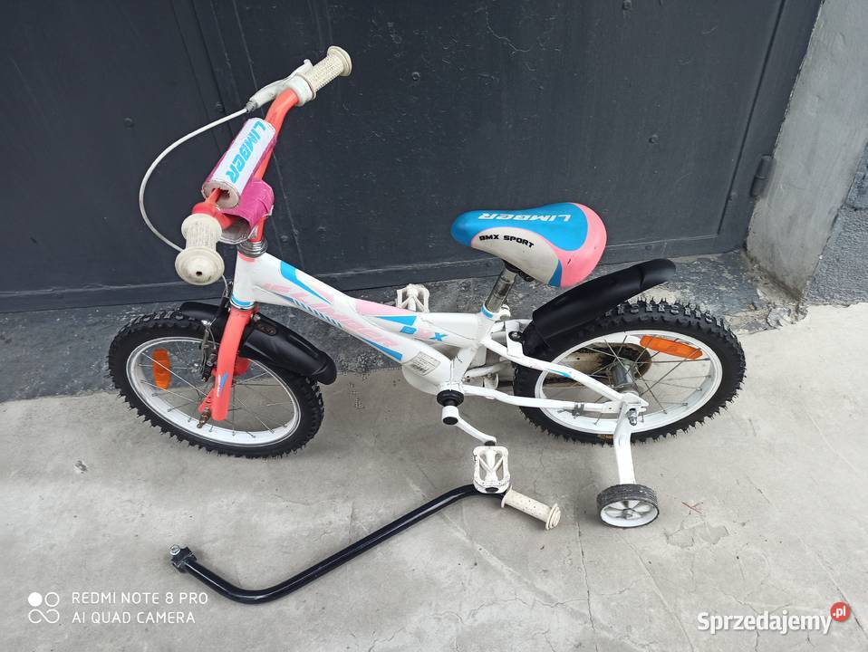 Rowerek Dzieciecy Firmowy 16 LIMBER BMX KÓŁKA małopolskie Wieliczka sprzedam