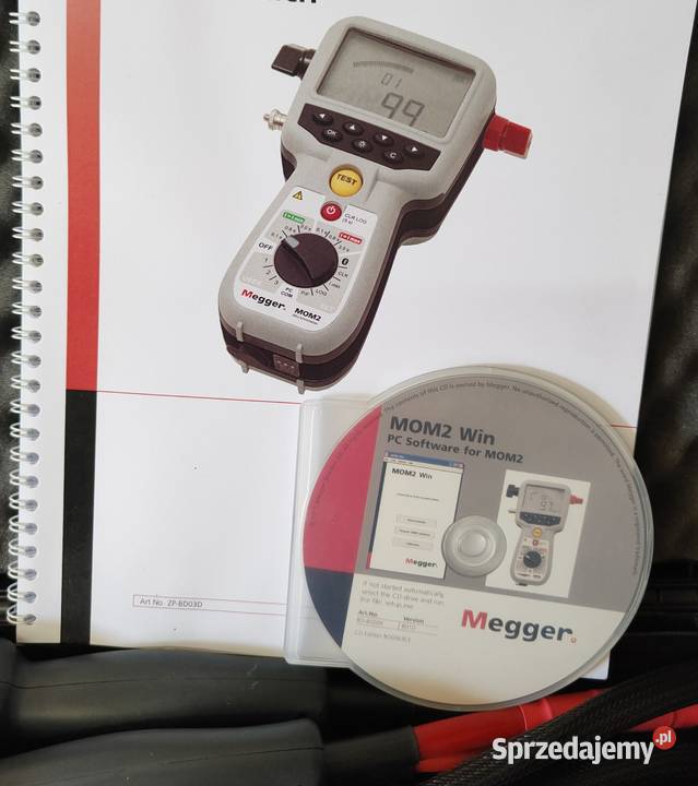 Przenośny mikroomomierz Megger MOM2 Ostrołęka