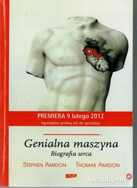GENIALNA MASZYNA BIOGRAFIA SERCA EGZEMPLARZ Zielona Góra