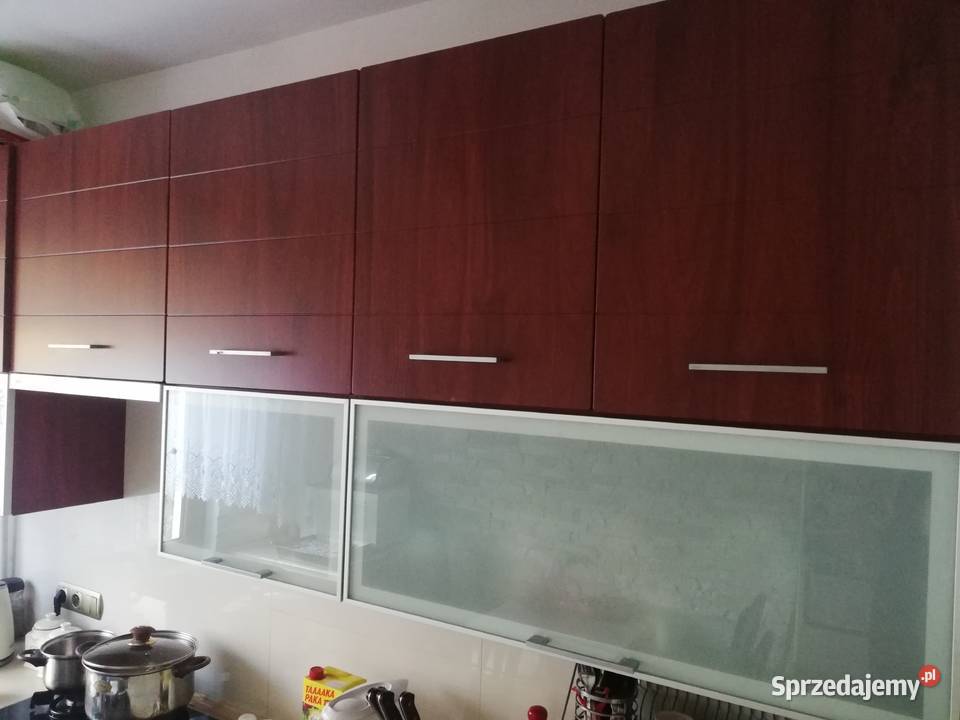 Meble kuchenne komplet mahoń 52cm Starachowice