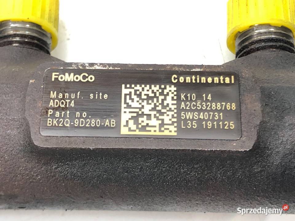 LISTWA WTRYSKOWA CITROEN JUMPER II BK2Q9D280AB osobowe