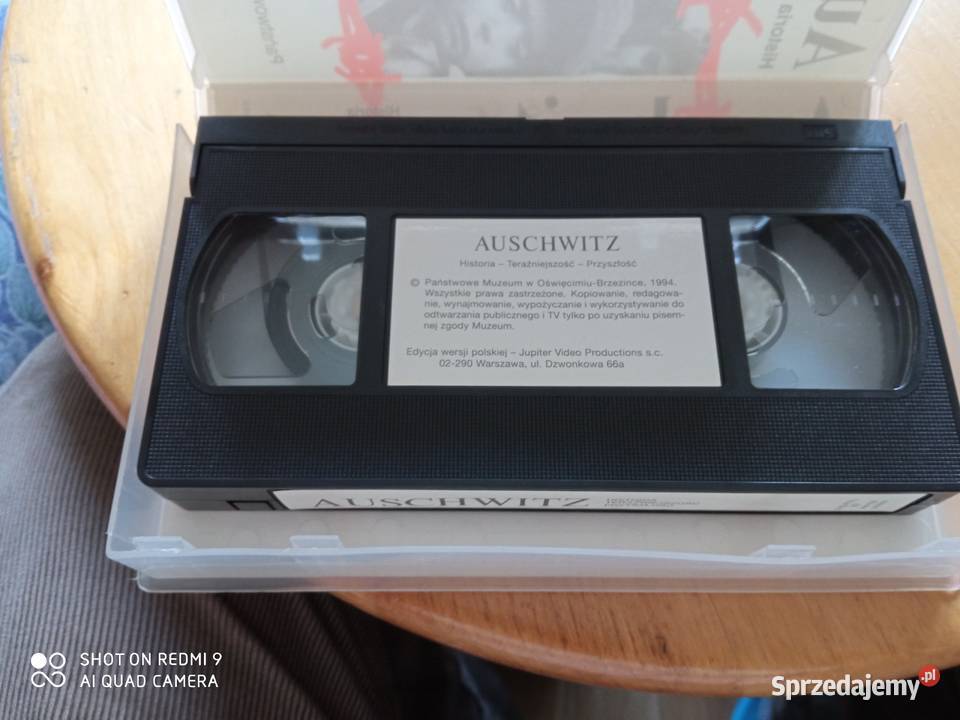 Film Kaseta VHS AuschwitzBirkenau Stan Idealny Katowice
