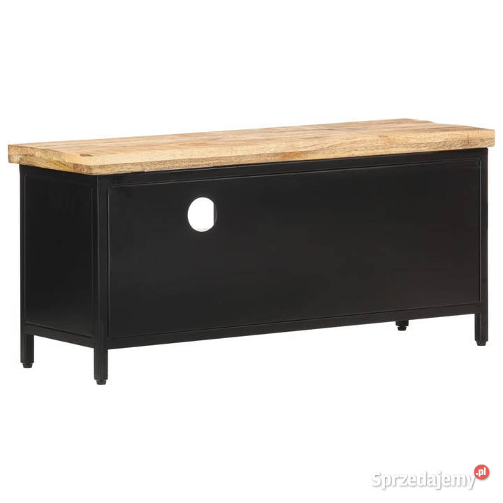 Szafka pod TV 90x30x41 surowe drewno mango mazowieckie