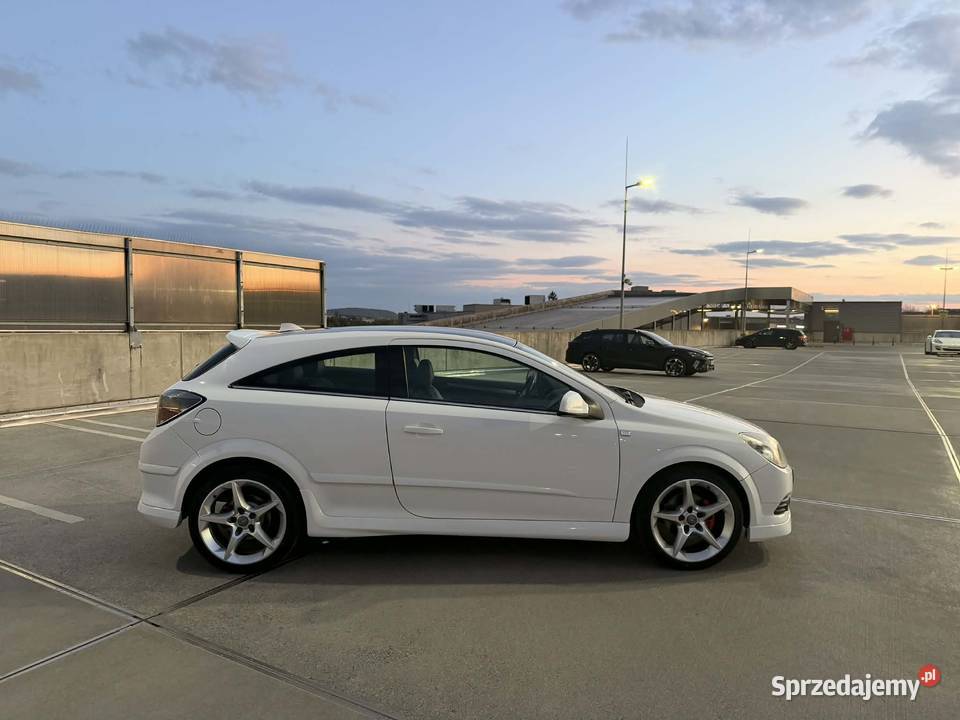 Opel Astra H GTC 18 Benzyna Coupe Opc Line Skóra możliwa zamiana małopolskie Chrzanów