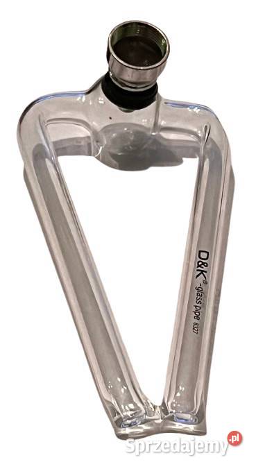 Podwójna Szklana Lufka Cygarniczka DK z Srebrną śląskie