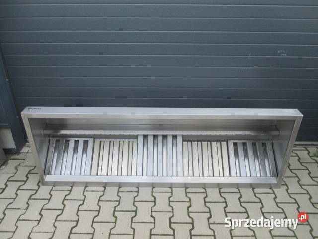 Okap GASTRONIMICZNY Skośny W Górę 200x70x35 Biznes i Przemysł Ostrów Wielkopolski