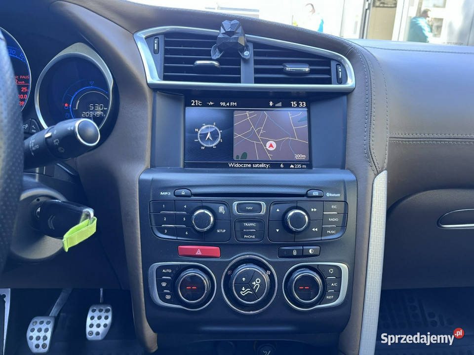 Citroen DS4 16 Salon Polska LED Skóry Xenon Navi klimatyzacja Częstochowa