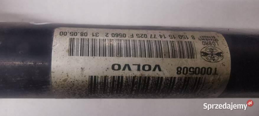 Półoś lewa krótka manua Volvo s60 v70 II 20 24 Kraków