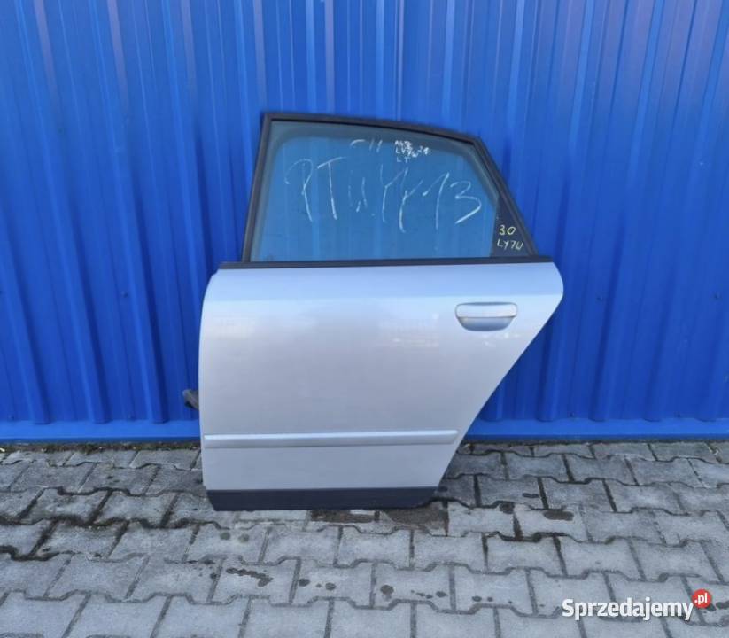 30 DRZWI TYŁ LEWY TYLNE LEWE AUDI A4 B6 SEDAN Działoszyce sprzedam