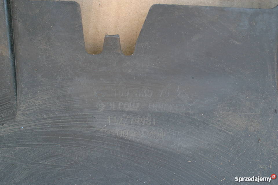 MERCEDES A KLASA W169 ZDERZAK PRZÓD PRZEDNI Motoryzacja Bieleń