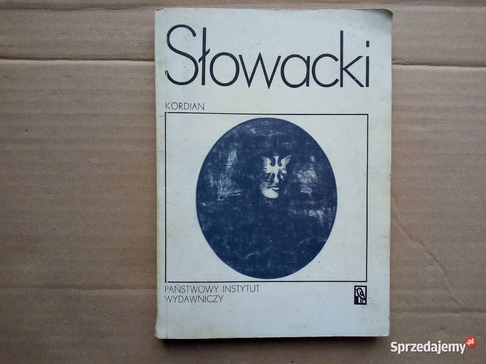 Kordian Juliusz Słowacki Rok produkcji 1982 podlaskie Sokółka