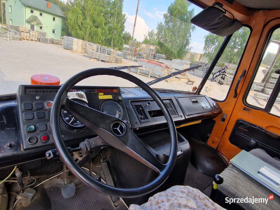 Mercedes Benz Podnośnik Kosz koszowy Rok produkcji 1986 mazowieckie Siedlce sprzedam