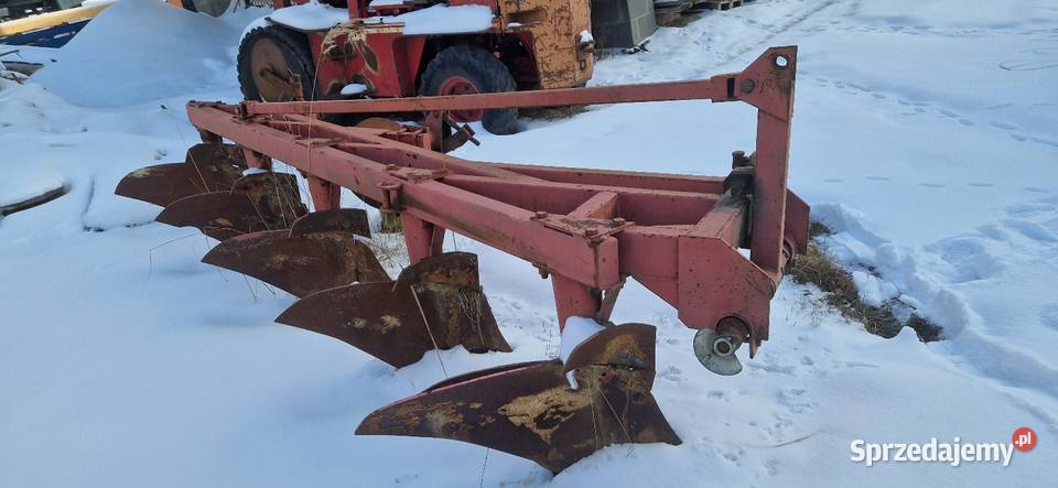 Pług 5 skibowy zagonowy uniaGrudziądz agro masz nieuszkodzony lubelskie Frampol