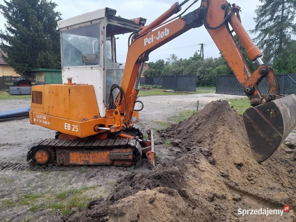 Mini koparka Pel Job KUBOTA 3150H Z GOSPODARSTWA Gąsiennice Sędziszów