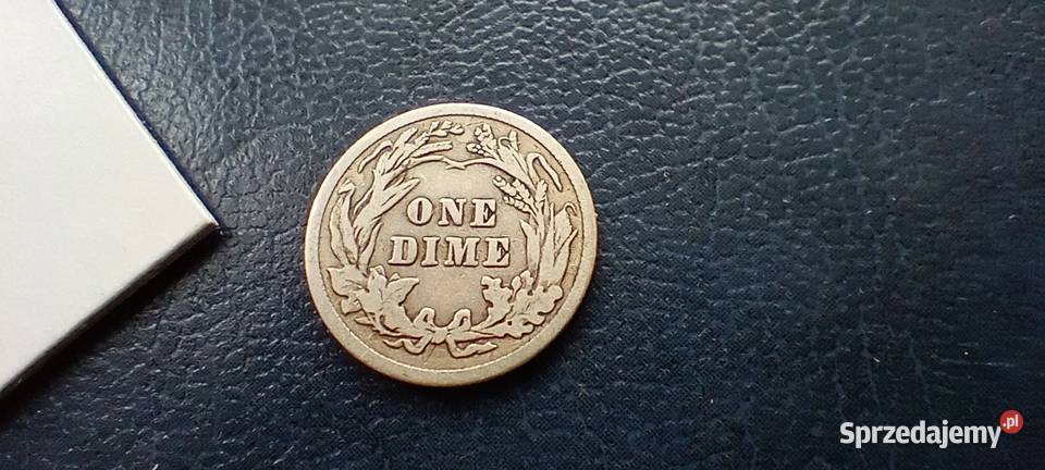 Stare monety 1 dime 1912 USA srebro Lesko