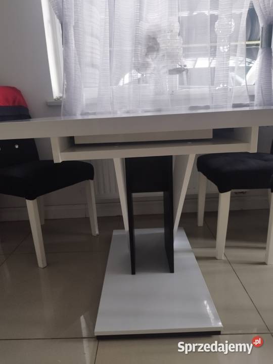 Stół biały rozkładany Stoły Kartuzy