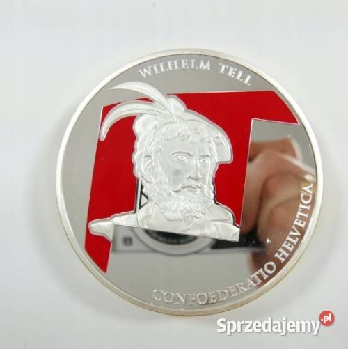 Wilhelm Tell CERTYFIKAT Etui GIGANT SREBRO