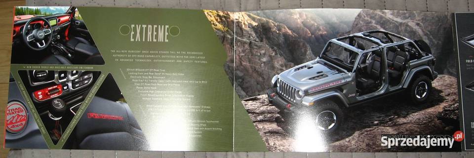 JEEP All 2018 Wrangler prospekt katalog Kępice sprzedam