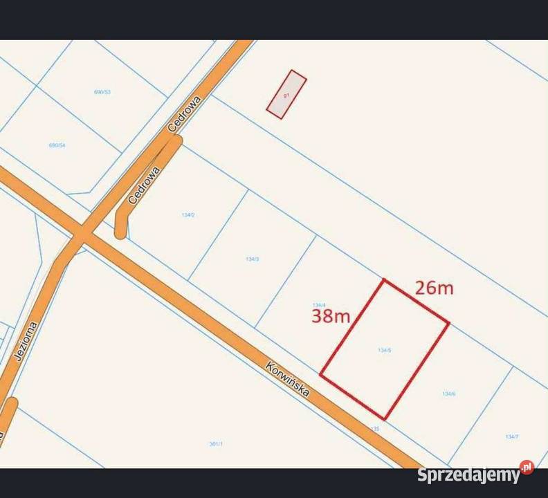 Działka budowlana Piotrowice kSłupcy