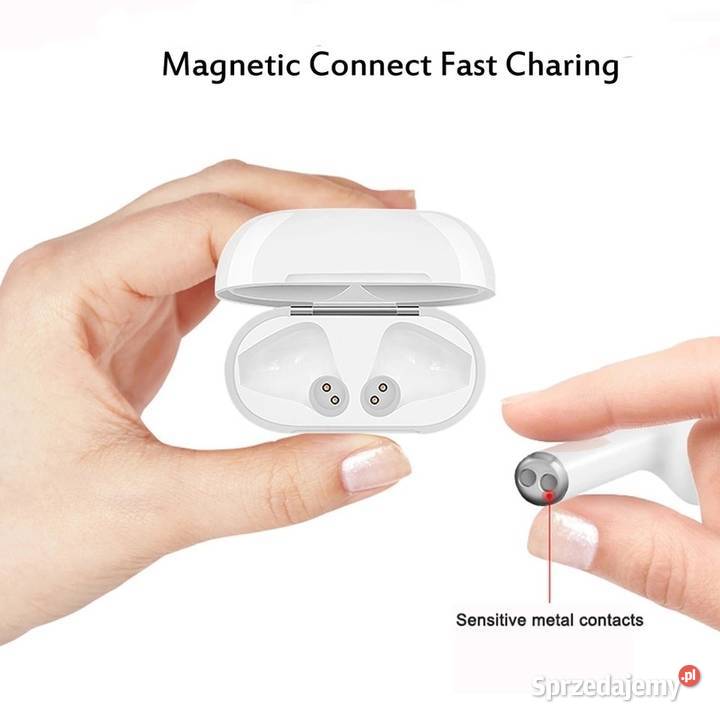 i12 TWS nowe słuchawki dotykowe bezprzewodowe Warszawa sprzedam