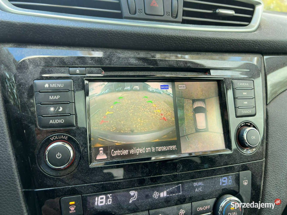 Nissan Qashqai 15 DCI Panorama dach Kamery 360 nawigacja Lipówki sprzedam