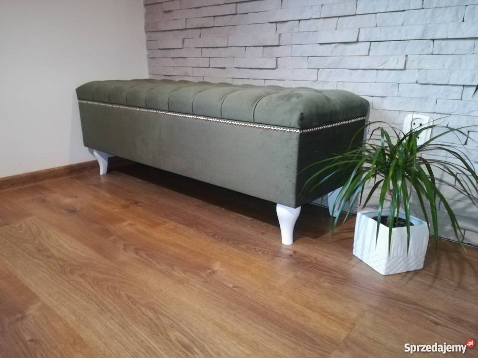 Pufa Ławka pawie kwiaty Dekoracje i ozdoby Stalowa Wola