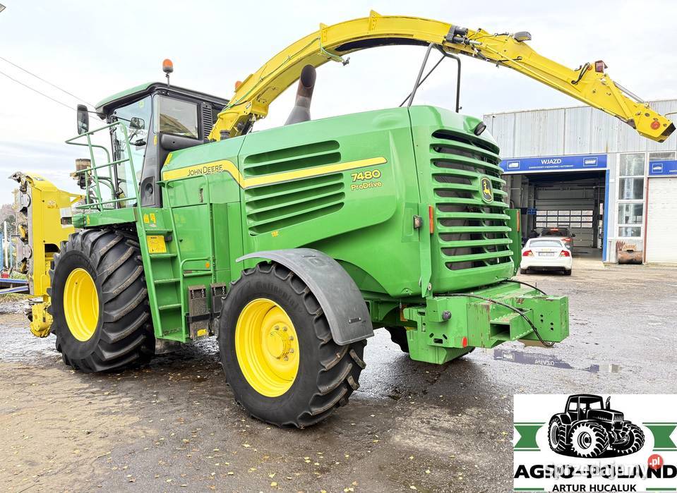 JOHN DEERE 7480 ProDrive 4x4 2014 Kemper 360 nieuszkodzony Kudowa-Zdrój