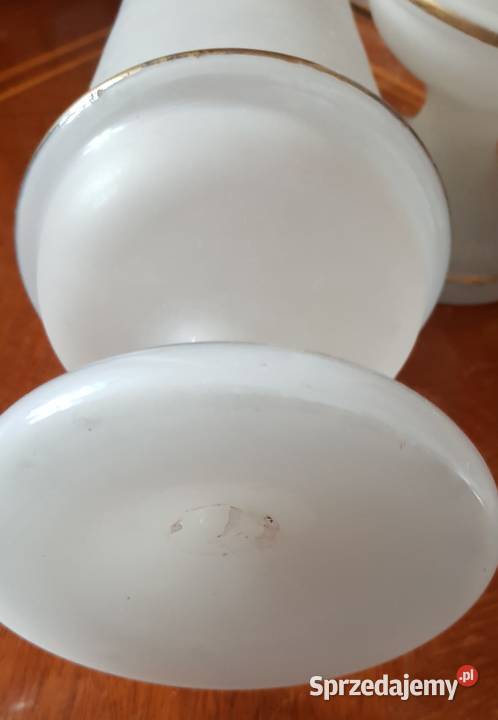 Wazon szklany secesja Heckert antyk sygnowany sprzedam