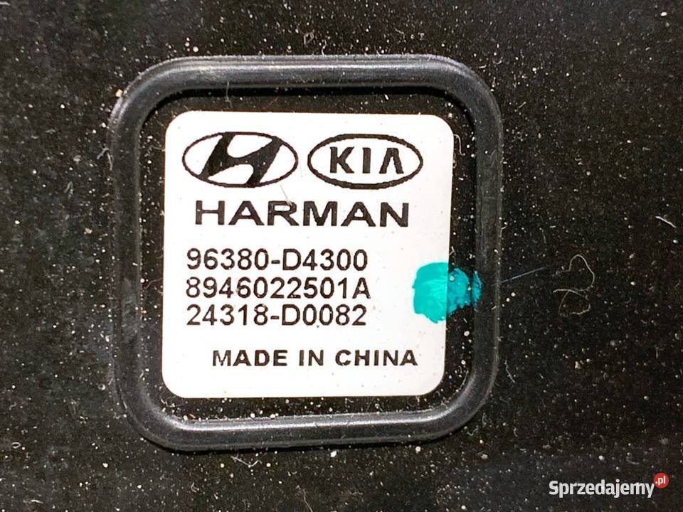 SUBWOOFER KIA OPTIMA 9638004300 Kombi GŁOŚNIK Części samochodowe