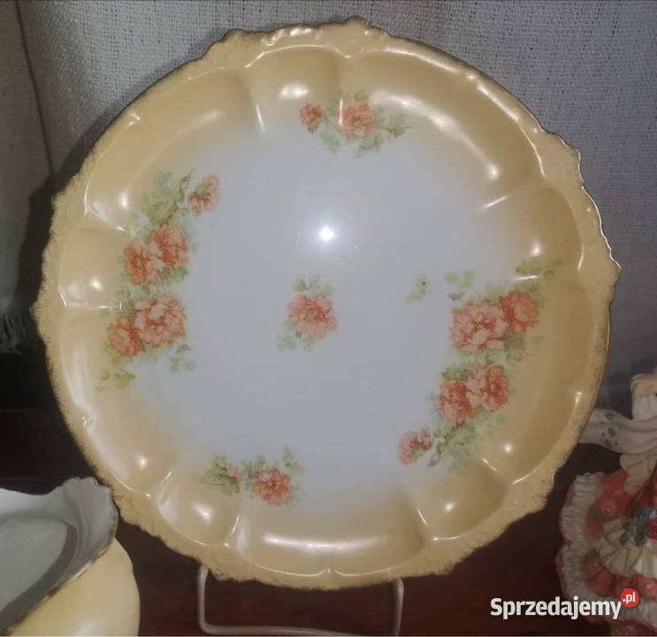 Secesyjna patera Porcelana i szkło Gdańsk