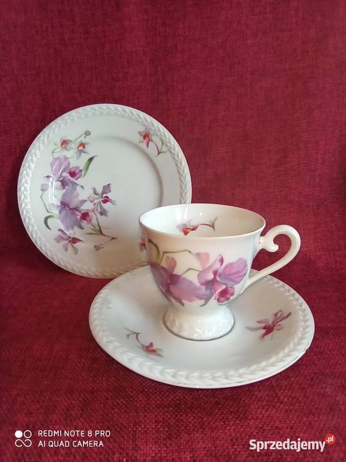 Filiżanka z talerzykiem deserowym CT 1928 r Gdańsk