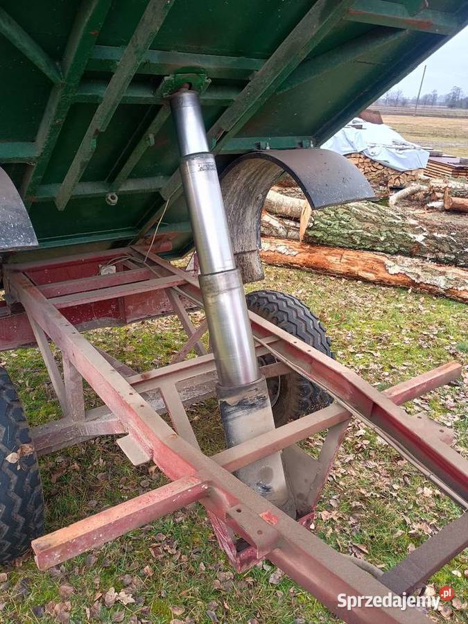 Przyczepa wywrotka jednoosiowa Szczerców