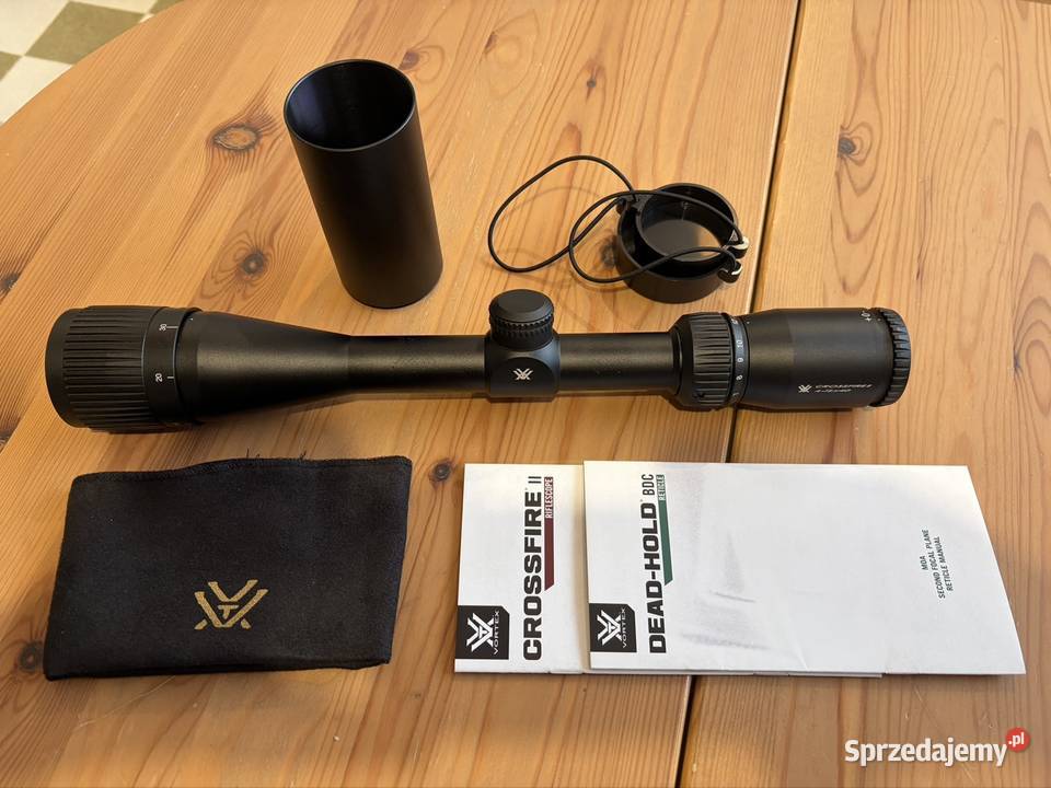 Luneta celownicza Vortex Crossfire II 412x40 AO mazowieckie Warszawa