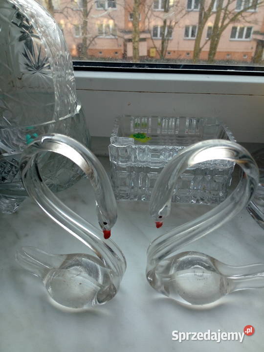 Szklany łabędź Ząbkowice